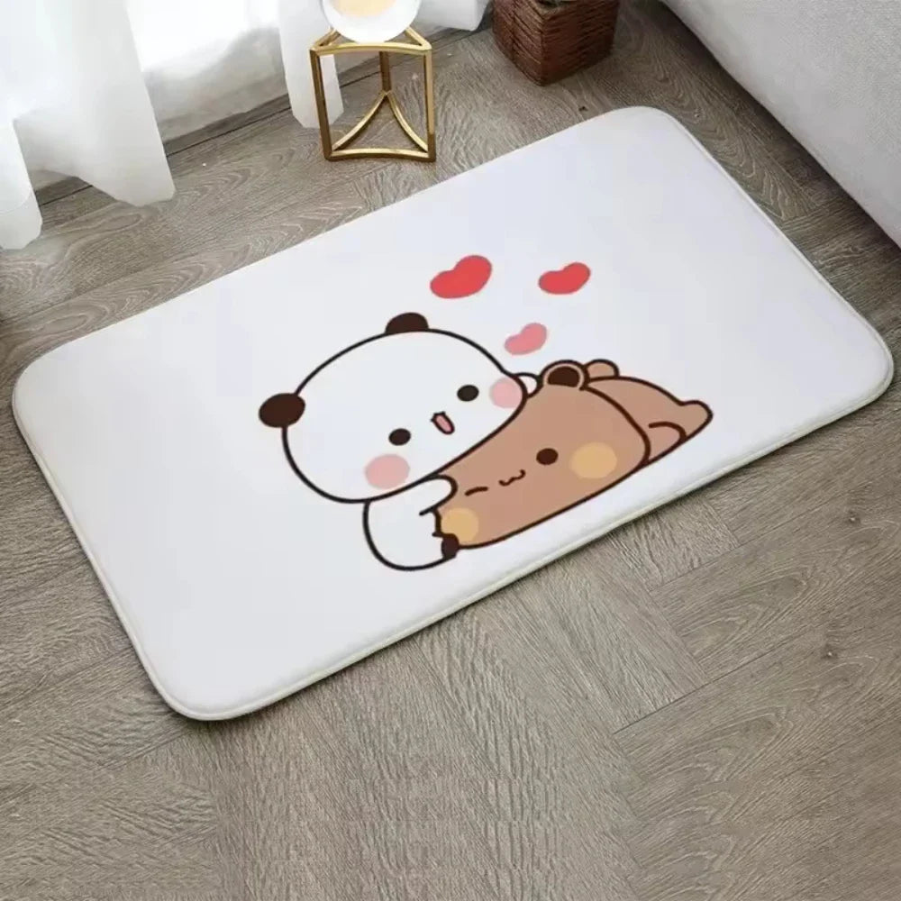 Modern Style VIKAMA Flannel Door Mat | Slip-Resistant Bathroom Mat