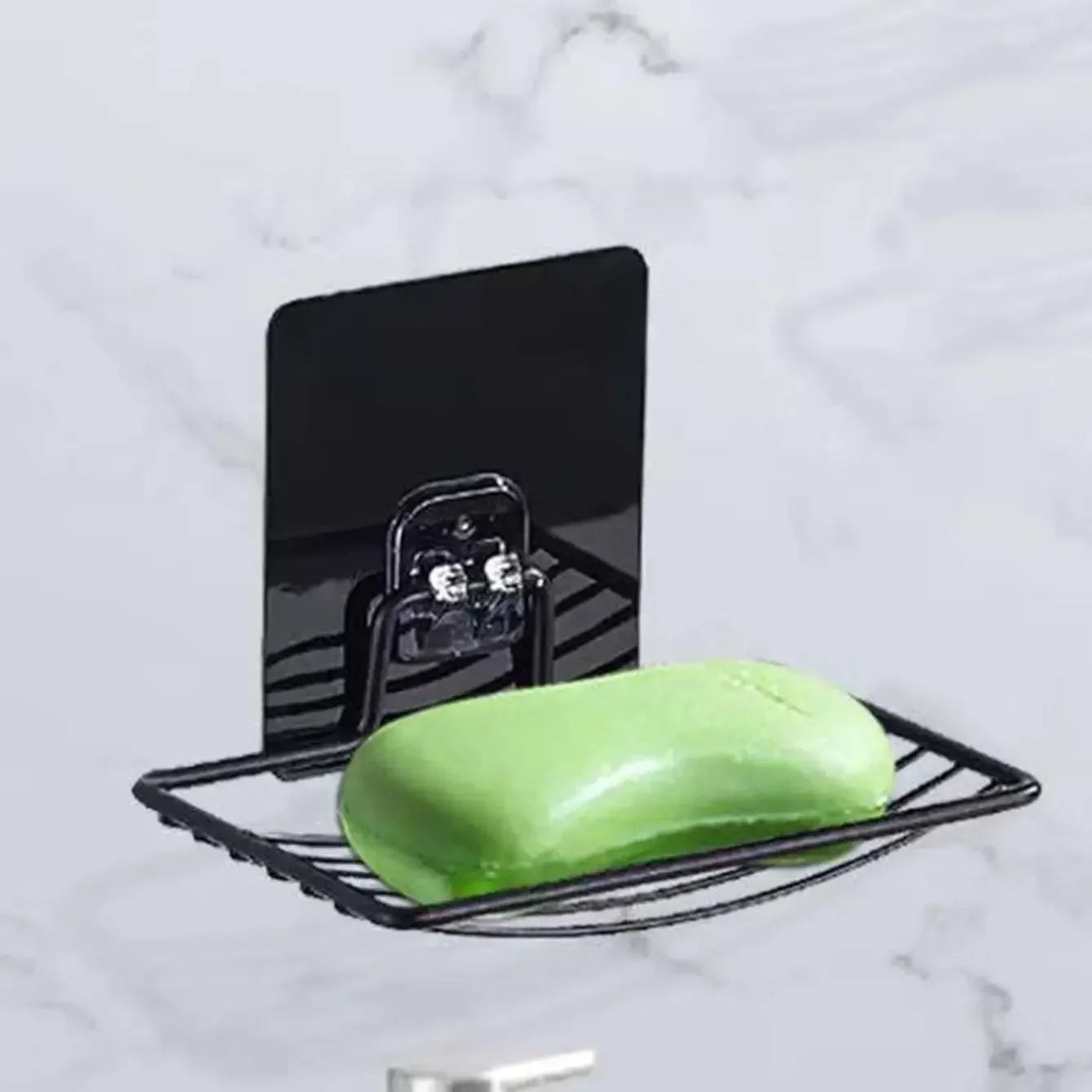 Stainless Steel Wall Mount Soap Dish | Draining Bathroom Storage Tray