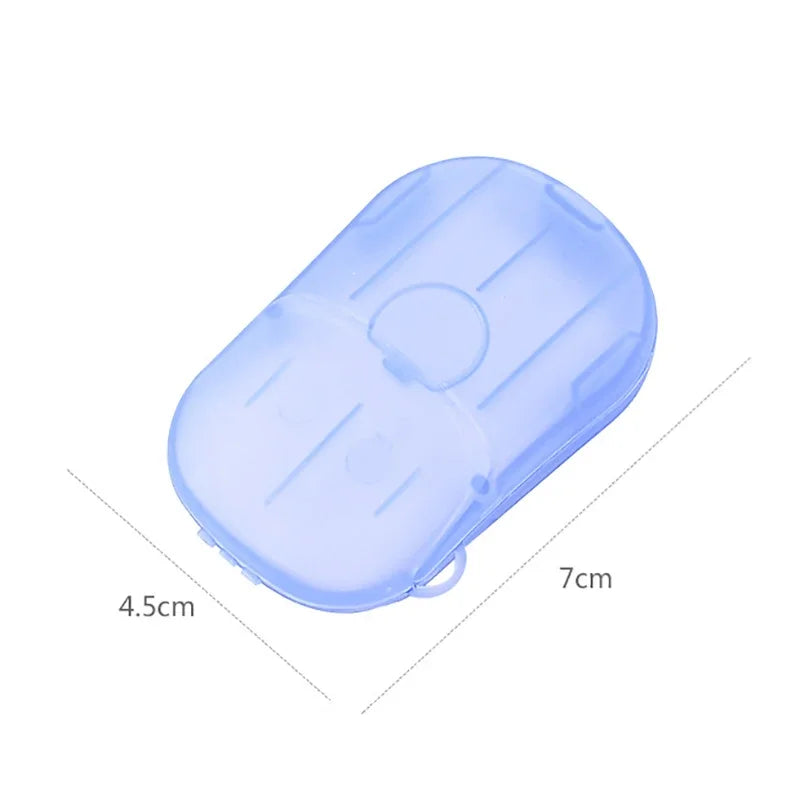 Pocket-Sized Bath Soap Slices | Portable Scented Foaming Hand Soap
