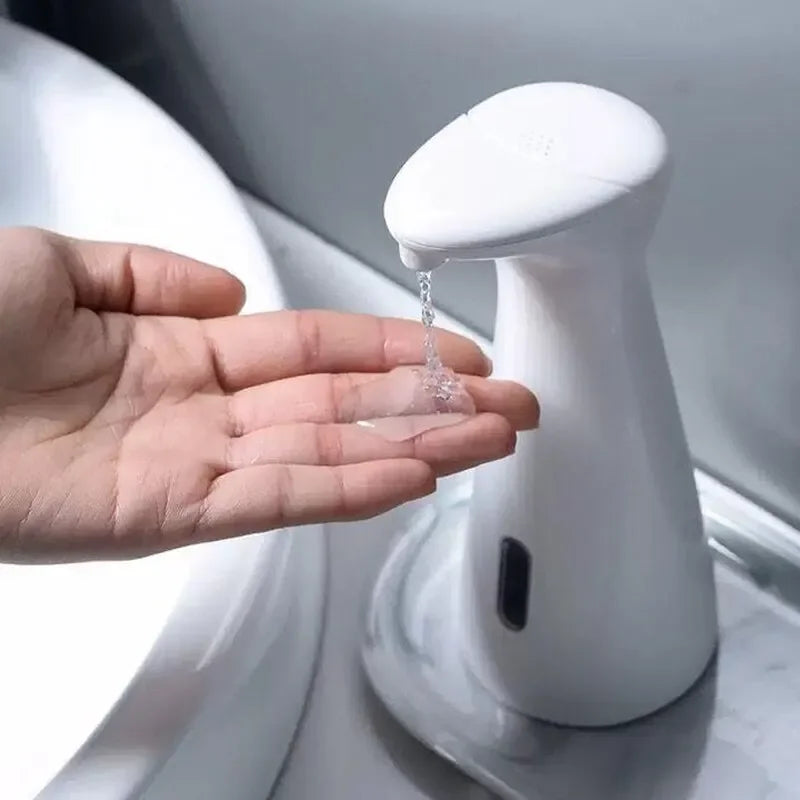 Automatic Sensor Soap Dispenser | White Waterproof ABS Smart Handpiece