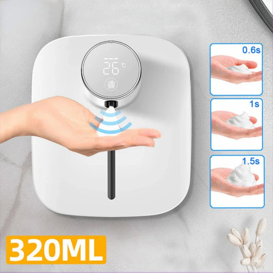 Smart Foam Soap Dispenser | Multifunctional Wall Mount Digital Display