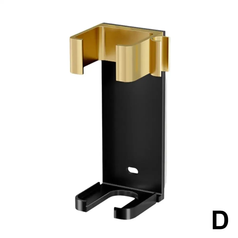 Aluminum Wall Mount Curling Iron Holder | Bathroom Organizer Rack