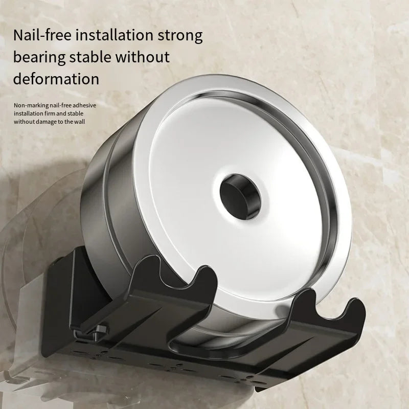 Universal Hair Tool Hanging Rack | Non-Perforated Bathroom Storage