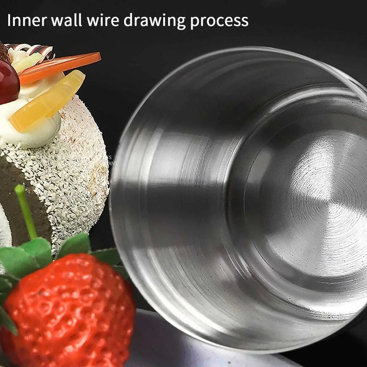 Silver Mesh Tube Spice Shaker | Icing Powder & Cocoa Dusting Sifter