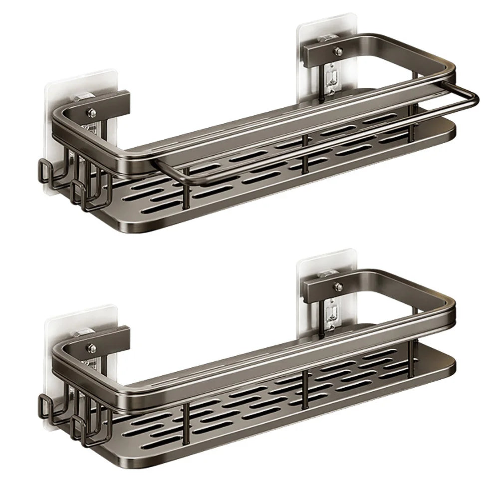 Heavy Duty Stainless Steel Suction Shower Shelf