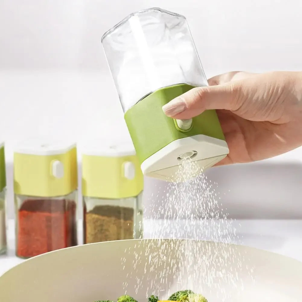 Precise Control Spice Dispenser | Quantitative Salt Shaker for Camping