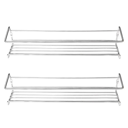 Modern Iron Storage Rack | Wall Mount Kitchen Spice & Bathroom Caddy