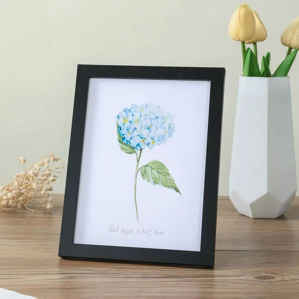 Modern Wooden Picture Frame | Multi-Size Wall & Desktop Decor