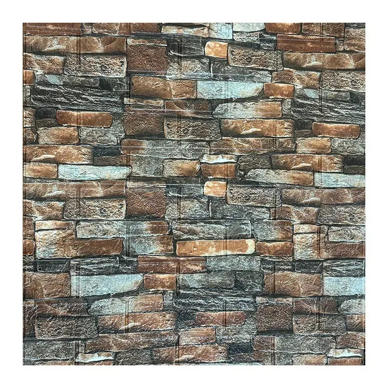 Modern Home Decor 3D Brick Wallpaper | Waterproof Self-Adhesive PVC Foam