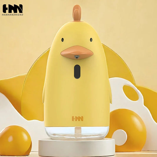 Kids Automatic Hand Washer | Cute Cartoon USB Charging Foam Dispenser