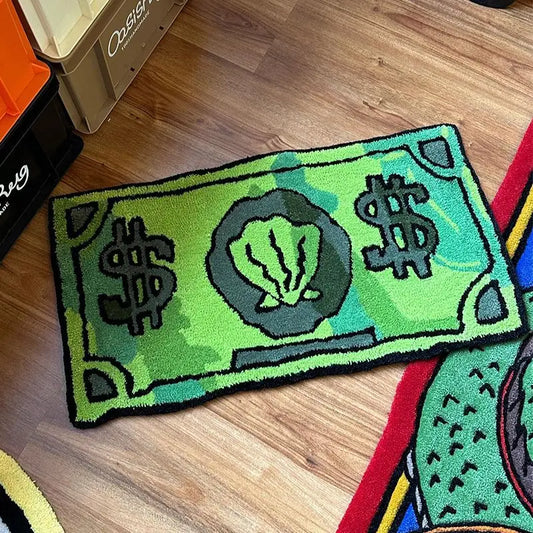 Decorative Coin Carpet | Bedside Blanket, Door Mat, and Bath Floor Mat