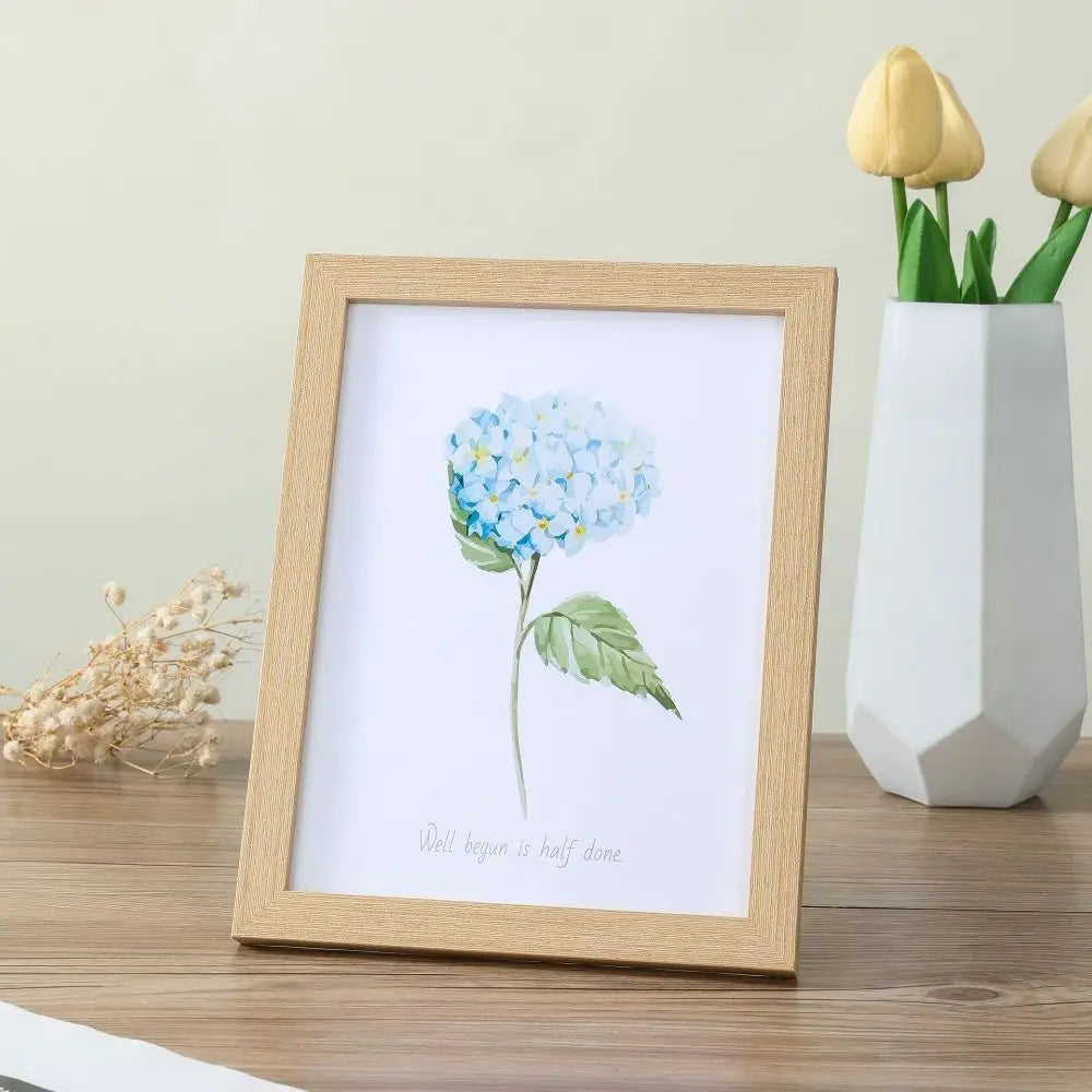 Modern Wooden Picture Frame | Multi-Size Wall & Desktop Decor