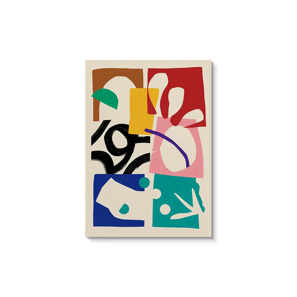 Japan Okinawa Green Willow Tree Canvas Poster | Abstract Wall Art Prints