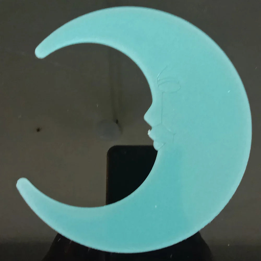 Glow Star Home Decor | 3D Stars & Moon Luminous Wall Stickers for Baby Room