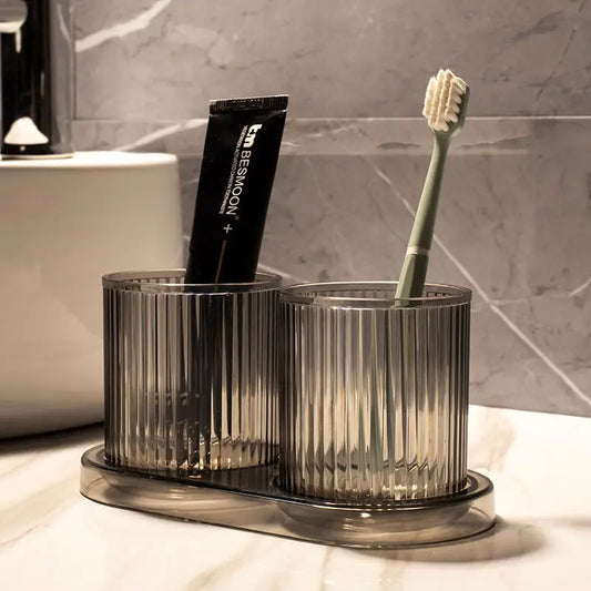 Colorful Bathroom Gargle Cup | Durable Anti-Fall Plastic Tumbler