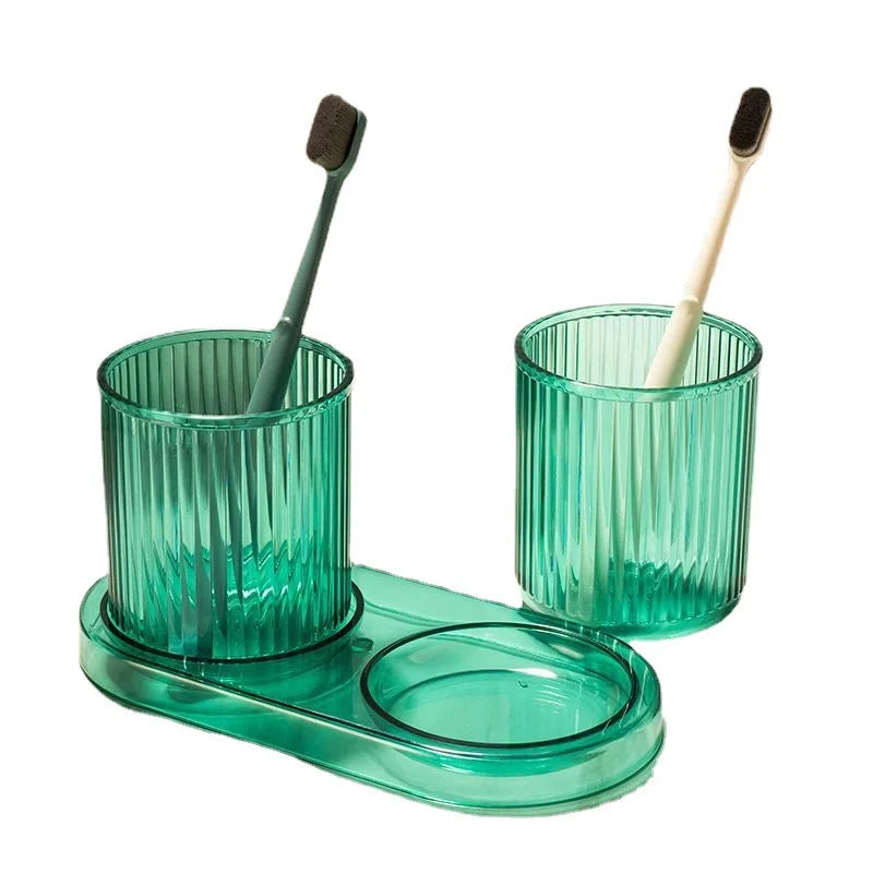 Colorful Bathroom Gargle Cup | Durable Anti-Fall Plastic Tumbler