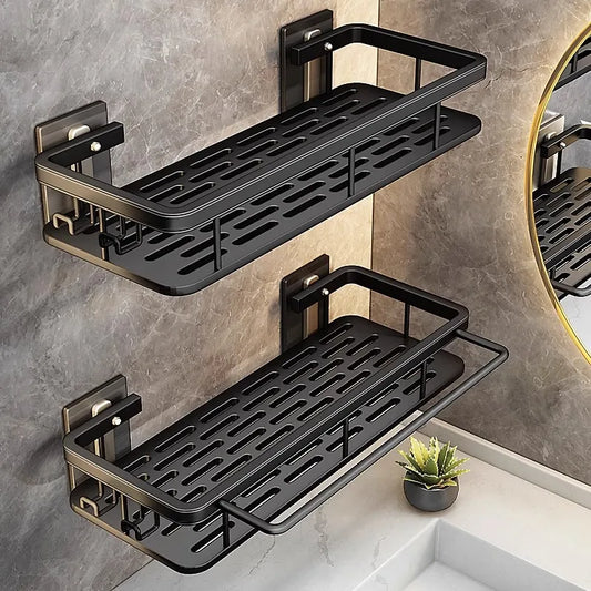 Heavy Duty Stainless Steel Suction Shower Shelf