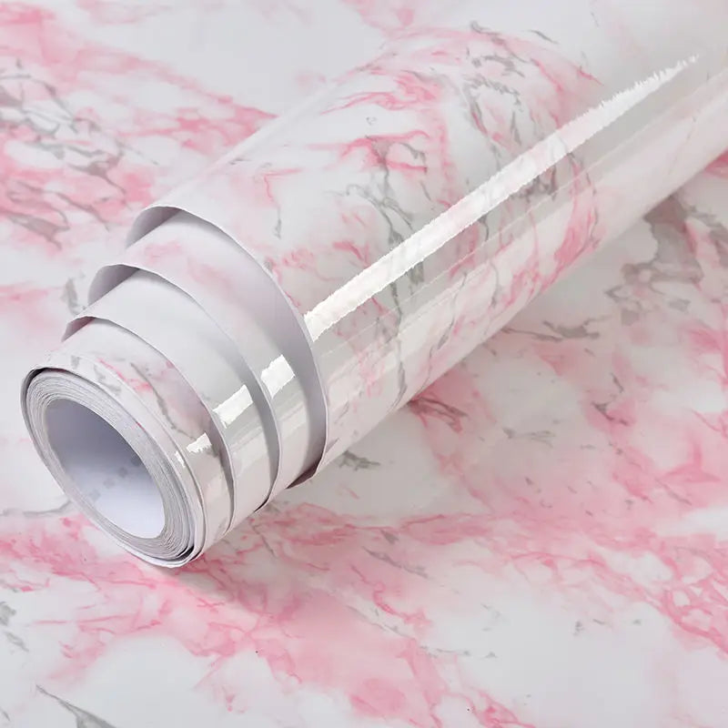 Marble Self-Adhesive Vinyl Film | Waterproof PVC Countertop Wallpaper