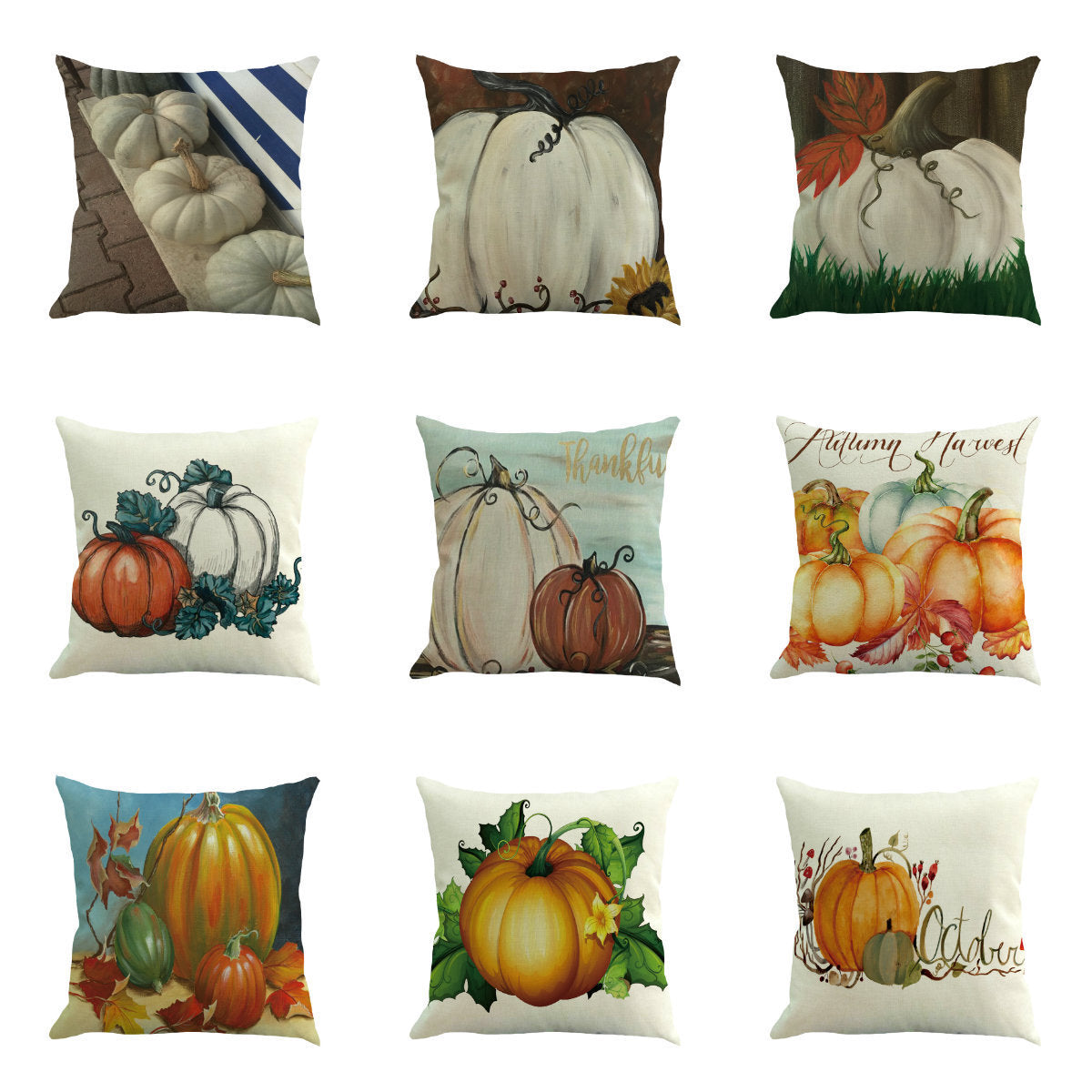 Thanksgiving Pillow Case | Festive Holiday Cushion Cover