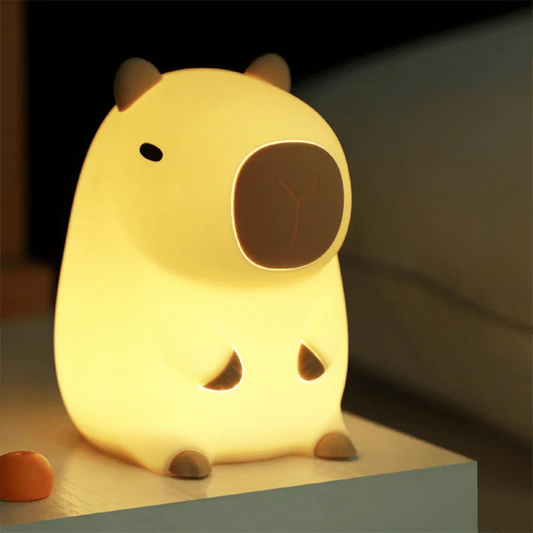 Capybara Squishy Night Light - Perfect Gift