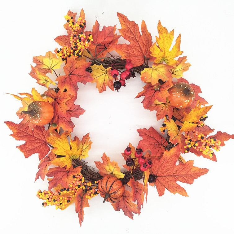 Christmas & Thanksgiving Wreath | Festive Holiday Decoration