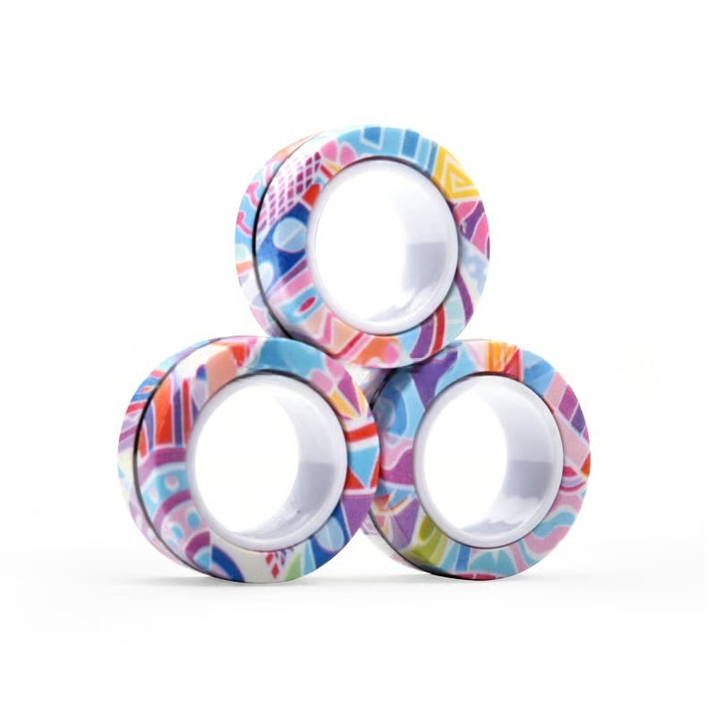 Magnetic Fidget Rings