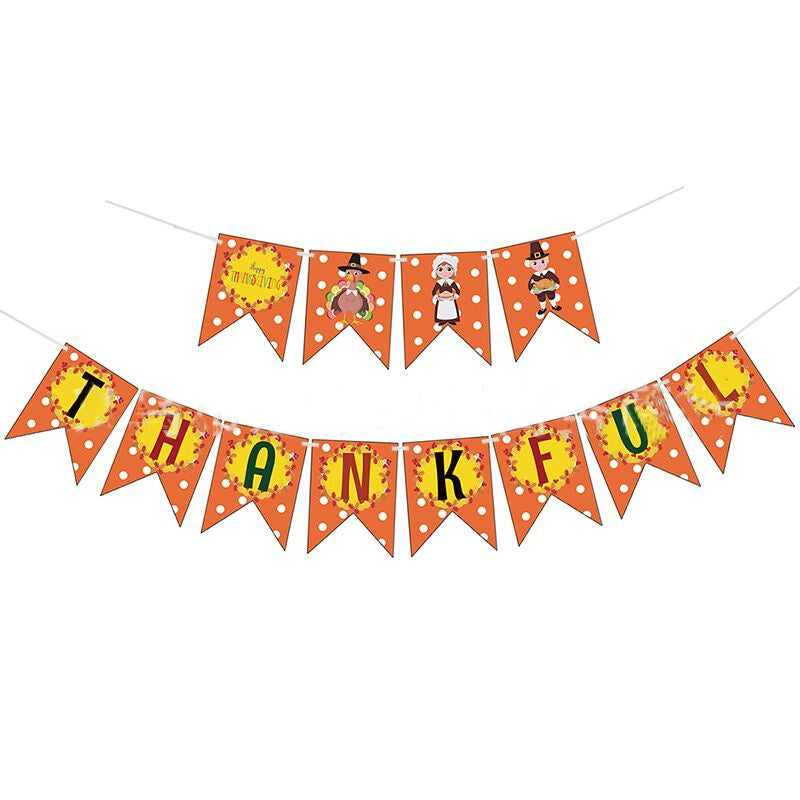 Thanksgiving Day Flag | Festive Holiday Outdoor & Home Decoration