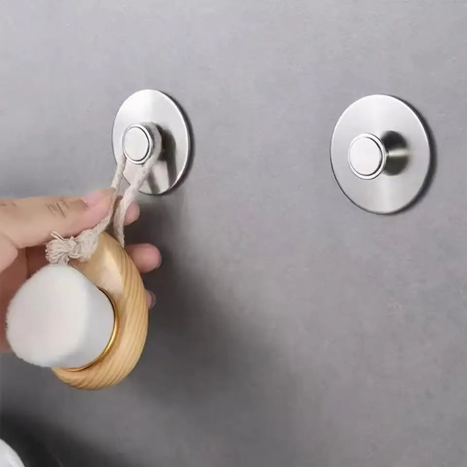 Perforation-Free Magnetic Soap Holder | Wall Mount Universal Storage