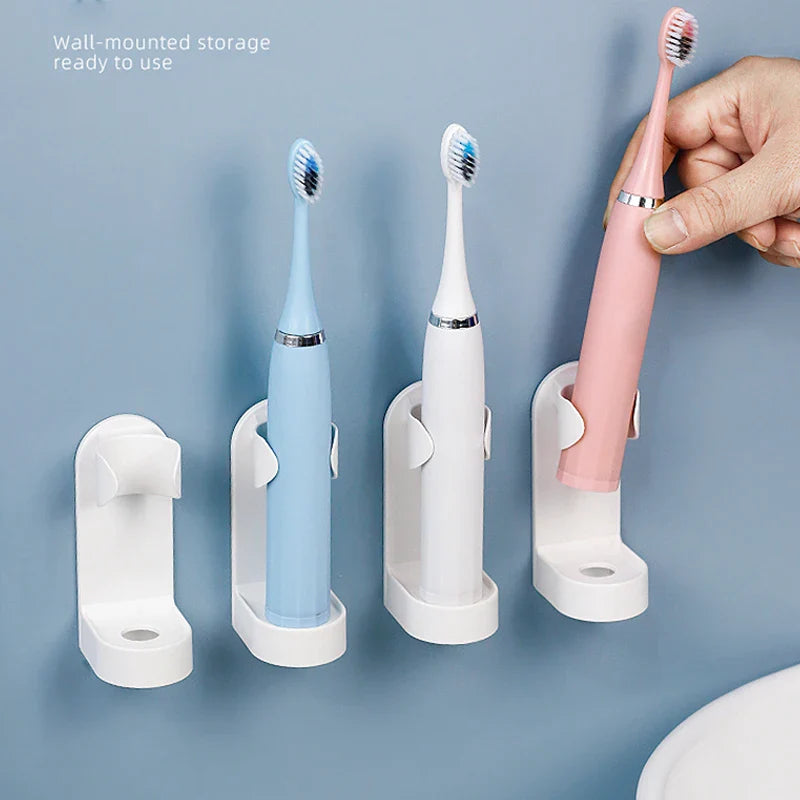 Universal Fit Electric Toothbrush Holder | Traceless Adhesive Stand