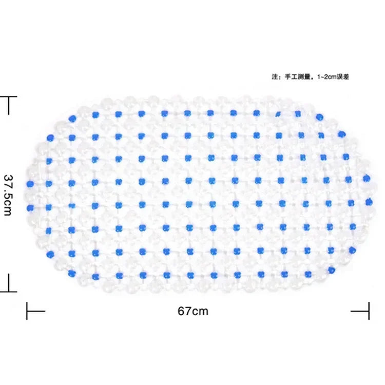 Non-Slip Massage Suction Cup Bath Mat | Household Bathroom Rug