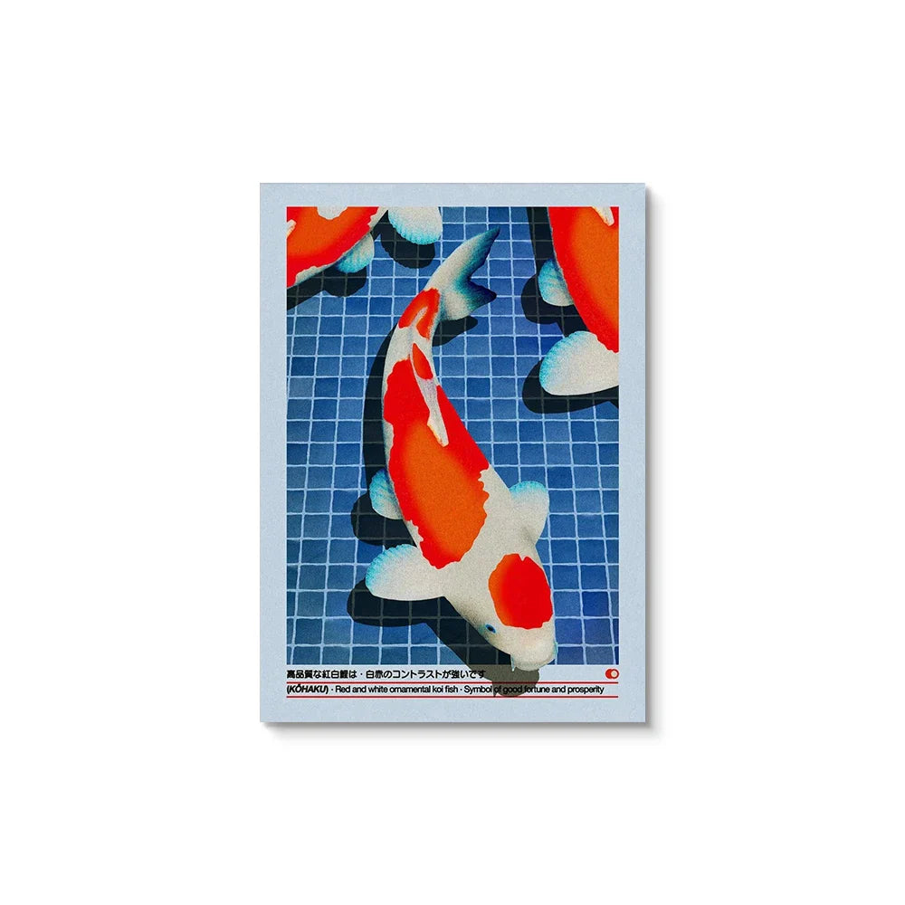 Japan Okinawa Green Willow Tree Canvas Poster | Abstract Wall Art Prints