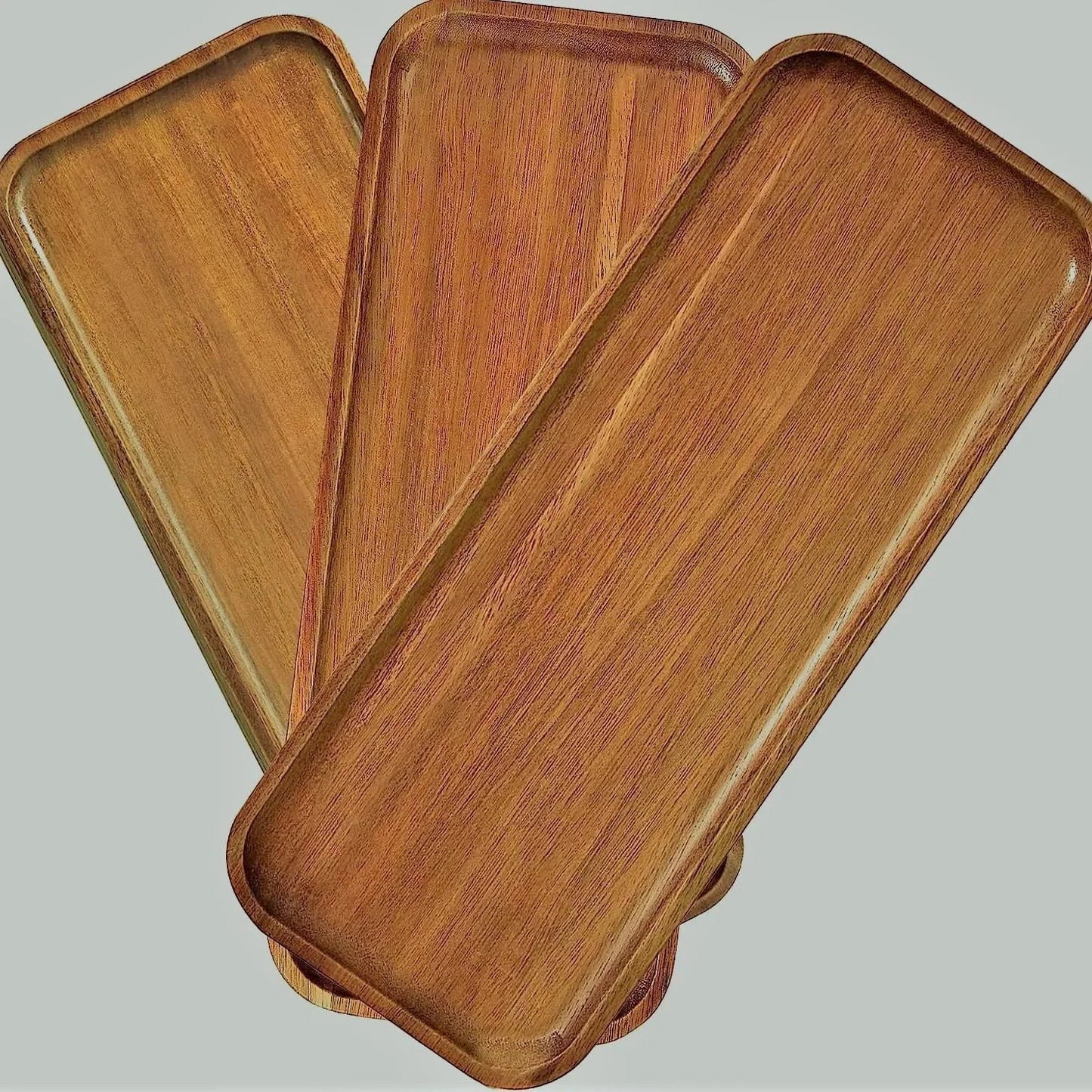 Multipurpose Solid Wood Food Tray | Snack, Fruit, & Bread Board Pallet
