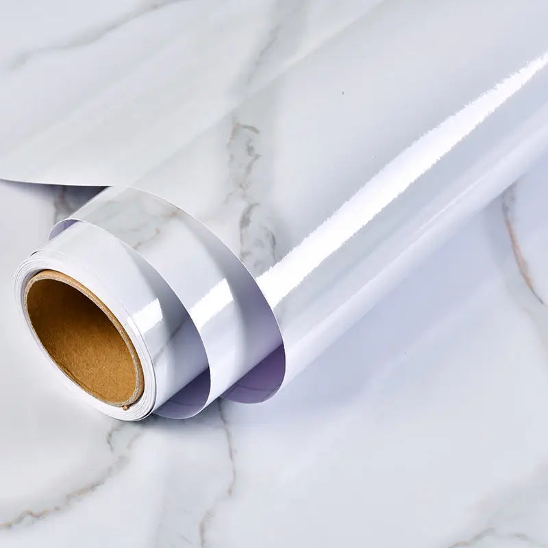 Marble Self-Adhesive Vinyl Film | Waterproof PVC Countertop Wallpaper