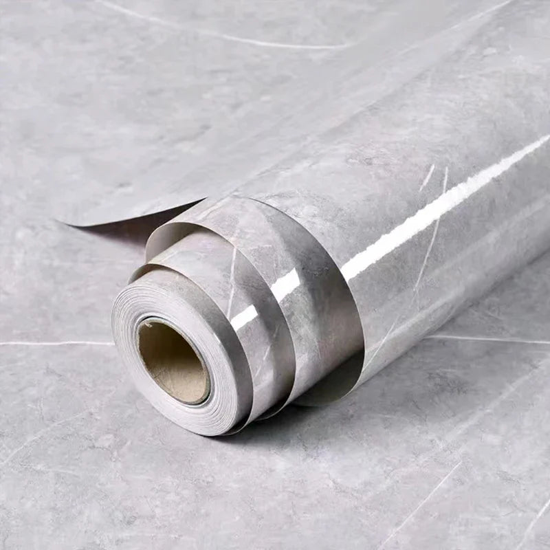 Marble Self-Adhesive Vinyl Film | Waterproof PVC Countertop Wallpaper