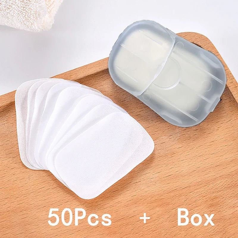 Pocket-Sized Bath Soap Slices | Portable Scented Foaming Hand Soap