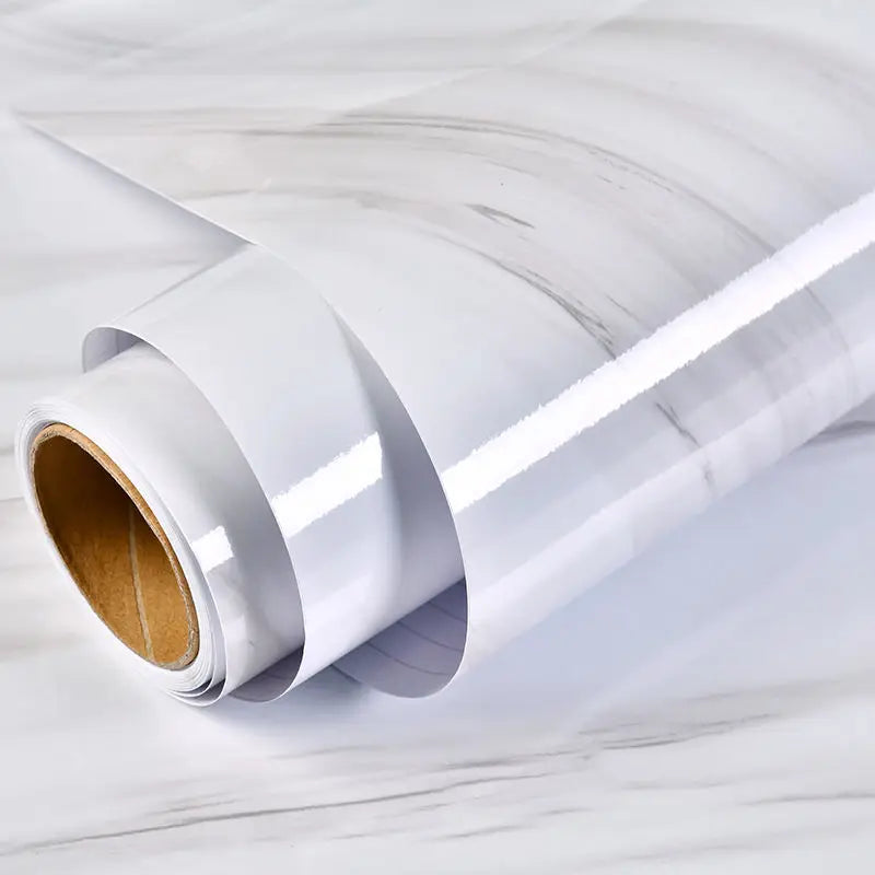 Marble Self-Adhesive Vinyl Film | Waterproof PVC Countertop Wallpaper
