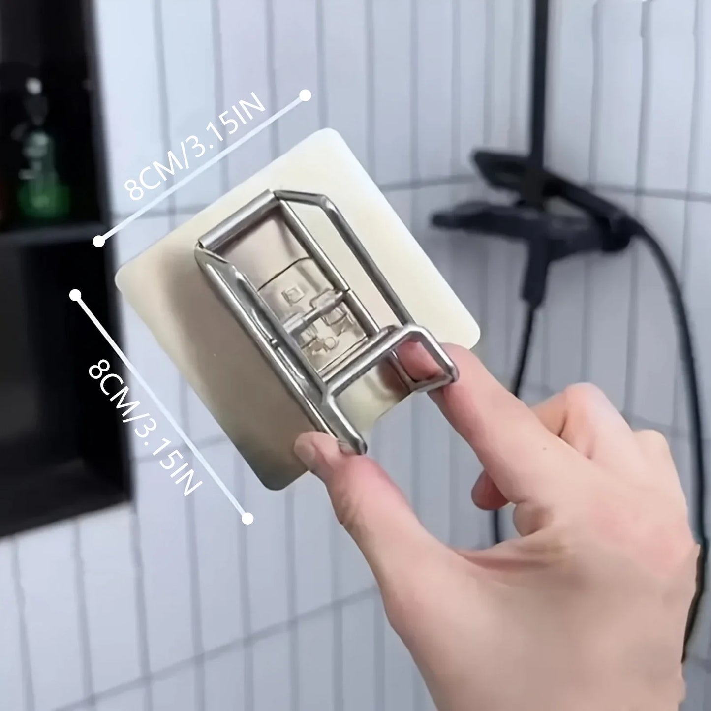 Multifunction Washbasin Hook | Stainless Steel Towel & Basin Hanger