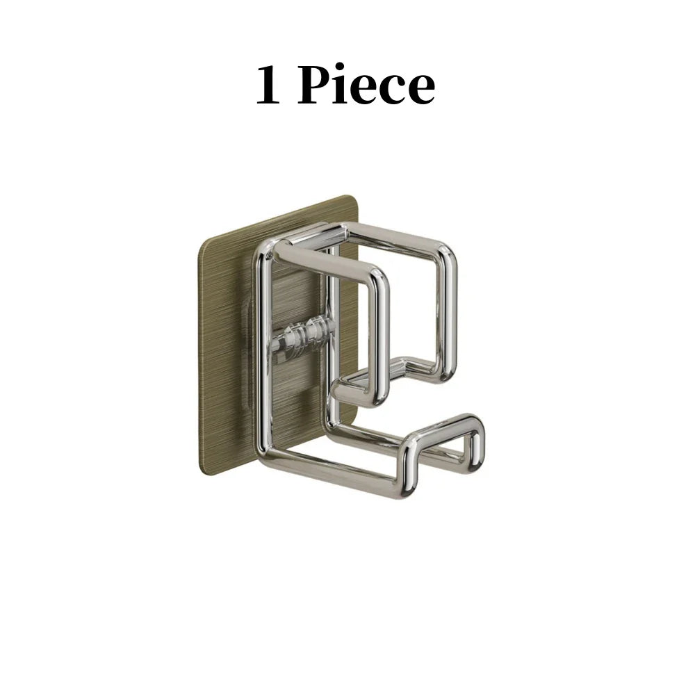 Multifunction Washbasin Hook | Stainless Steel Towel & Basin Hanger