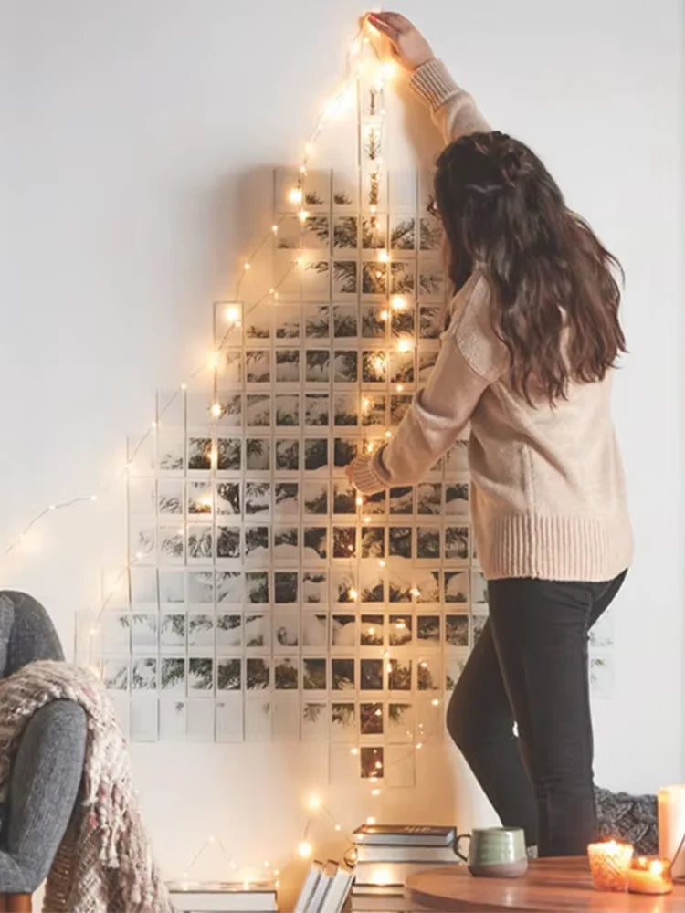 Mini LED Fairy Lights Garland | Christmas, Wedding & New Year Ornament