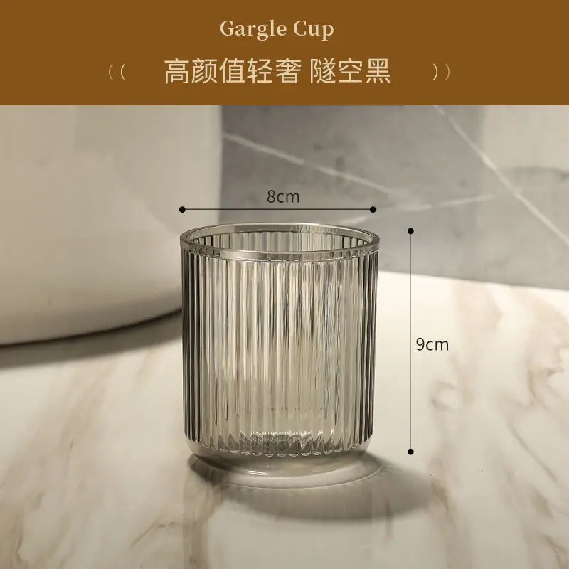 Colorful Bathroom Gargle Cup | Durable Anti-Fall Plastic Tumbler
