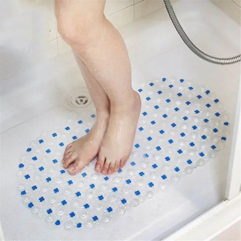 Non-Slip Massage Suction Cup Bath Mat | Household Bathroom Rug