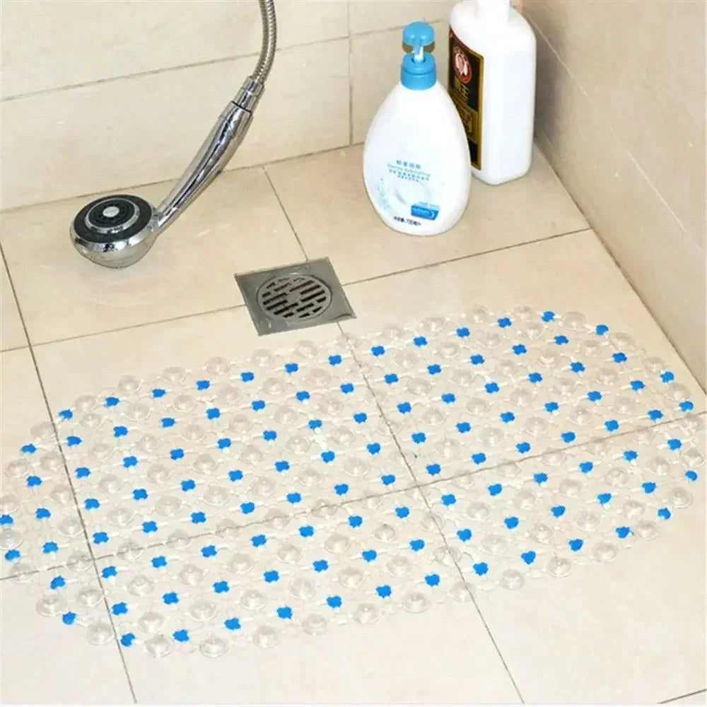 Non-Slip Massage Suction Cup Bath Mat | Household Bathroom Rug
