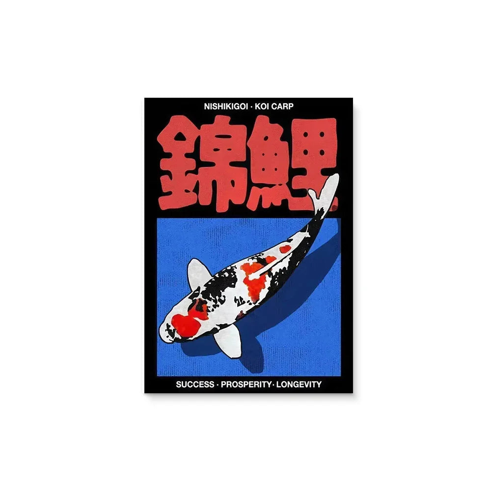 Japan Okinawa Green Willow Tree Canvas Poster | Abstract Wall Art Prints