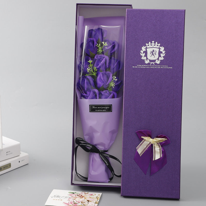 Soap Flower Bouquet | 18 Rose Gift for Thanksgiving, Christmas & Birthdays