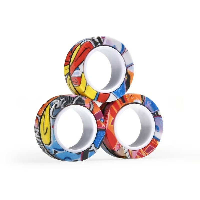Magnetic Fidget Rings